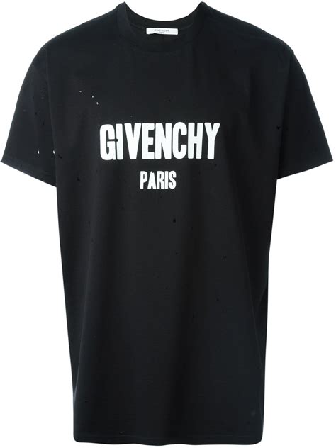 givenchy camiseta negra|Men's Designer T.